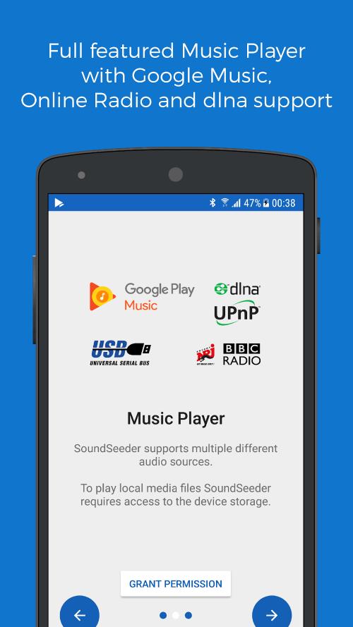 SoundSeeder - Synced Music Screenshot 1