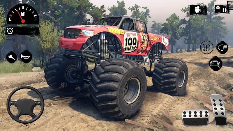 Hillock Monster Truck Driving Screenshot 0