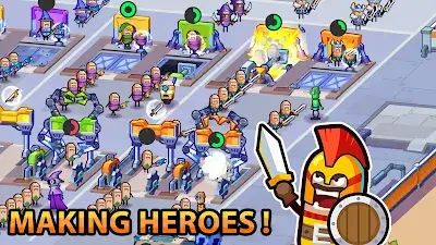 Hero Making Tycoon 螢幕截圖 2