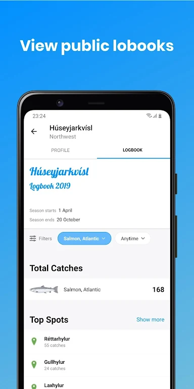 Angling iQ - Fishing app Tangkapan skrin 2