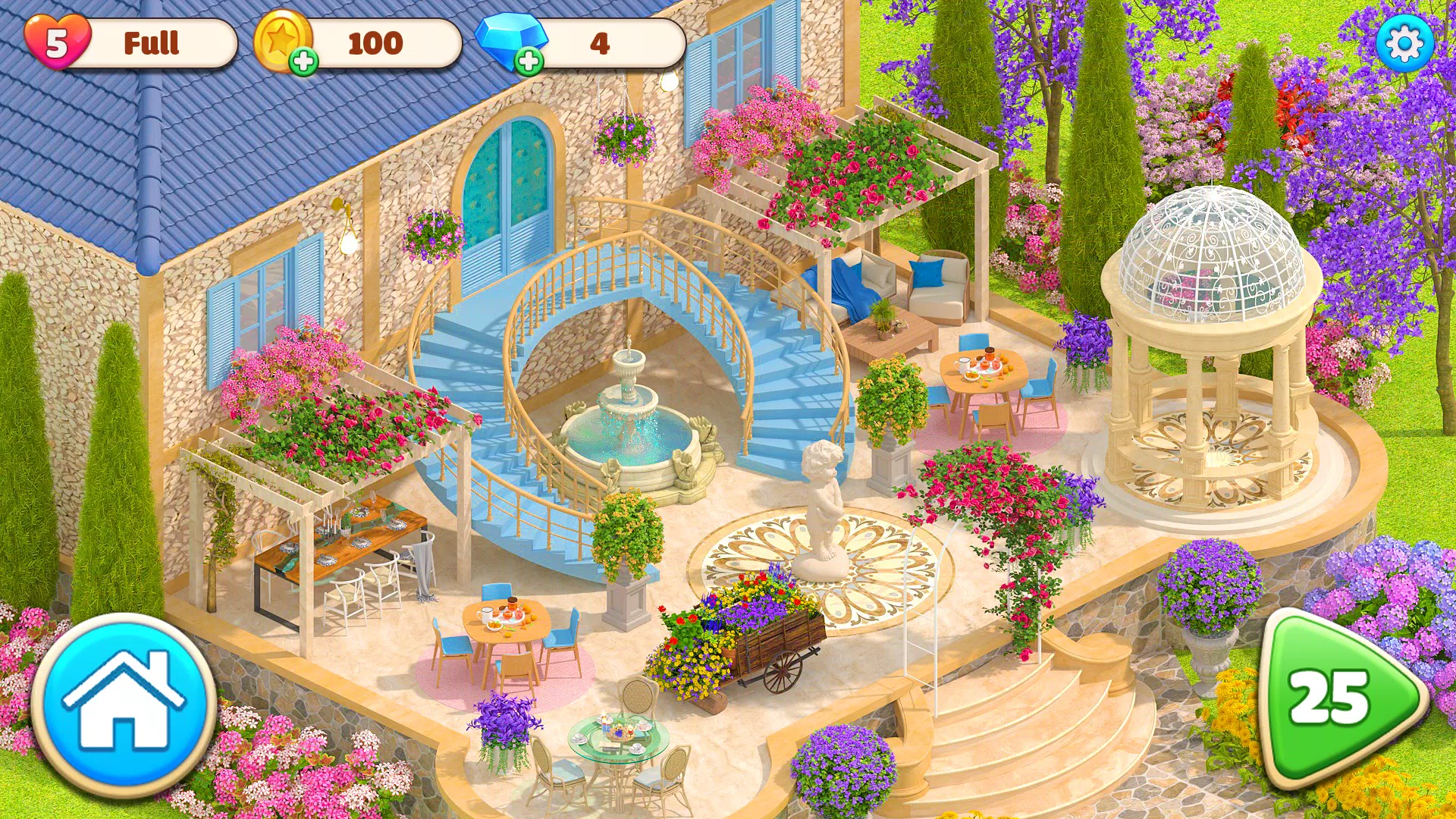 Dream Garden: Makeover Design Screenshot 0