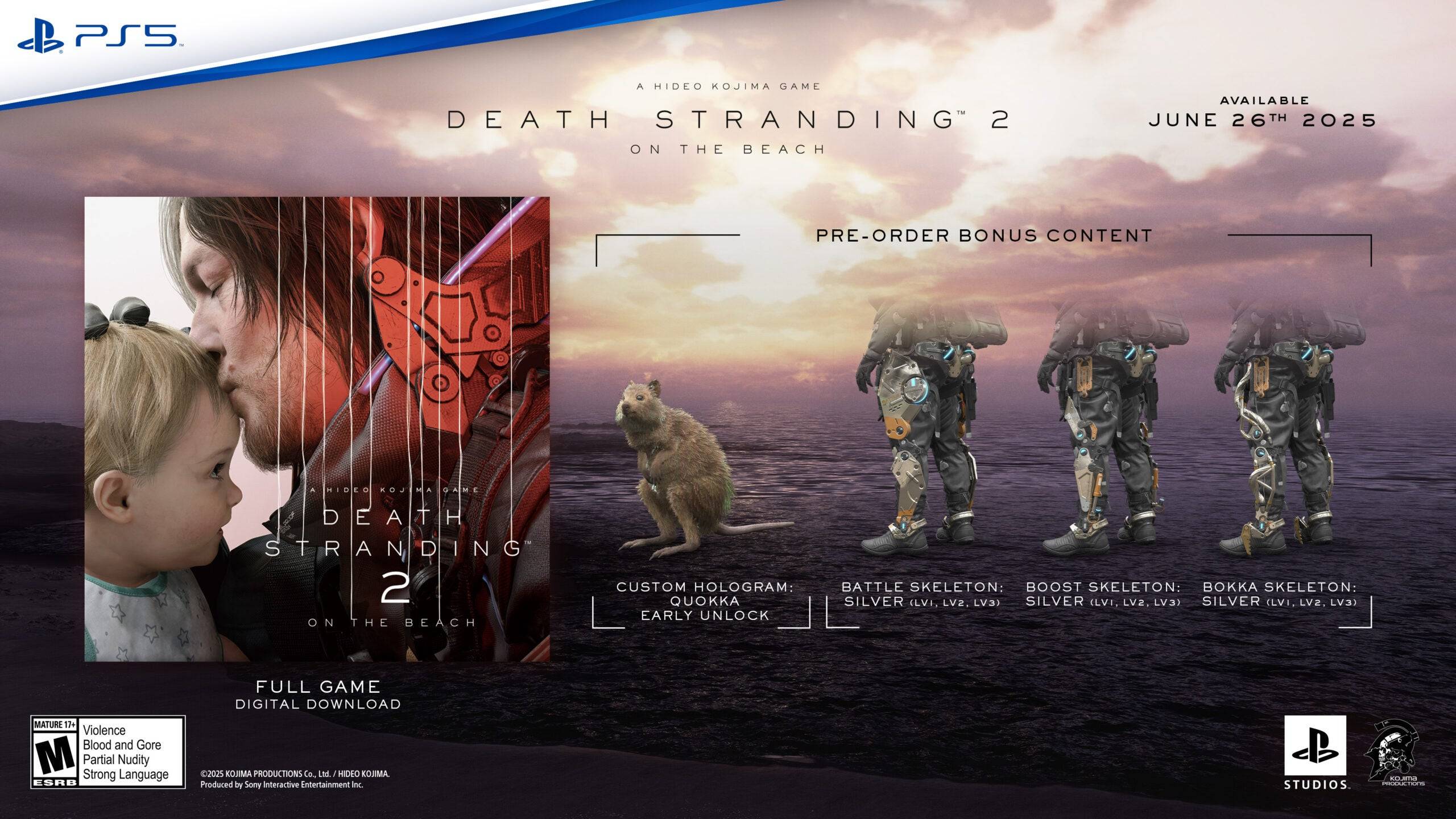 Kamatayan Stranding 2 preorder bonus