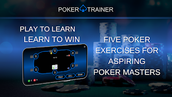 Poker Trainer - Learn poker Скриншот 1