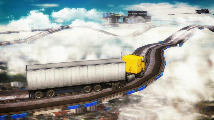 Impossible 18 Wheeler Truck Dr Screenshot 1