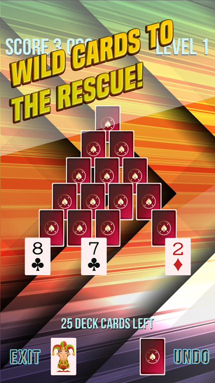 Pyramid Solitaire Supreme 스크린샷 2