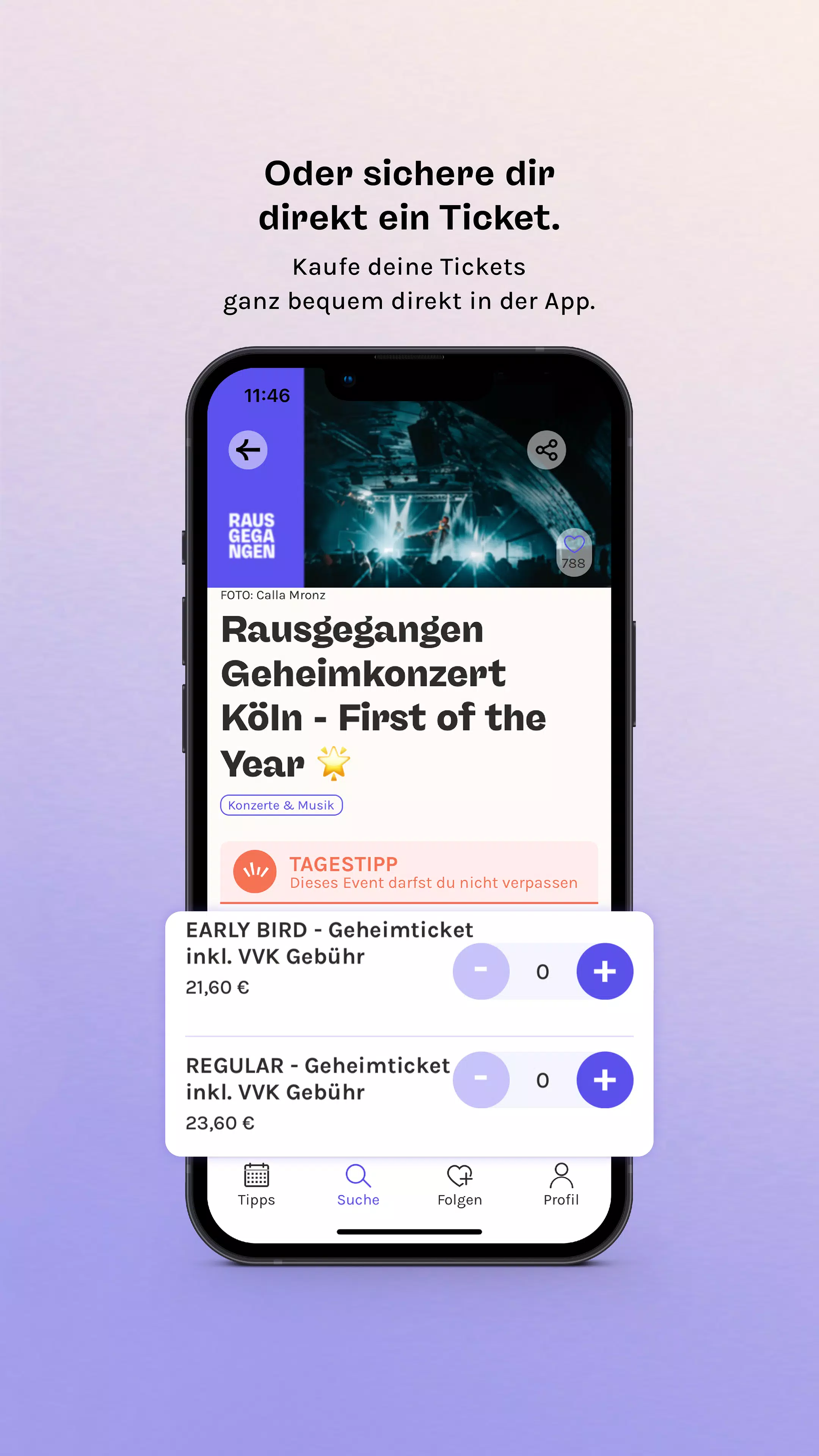 Rausgegangen ဖန်သားပြင်ဓာတ်ပုံ 3
