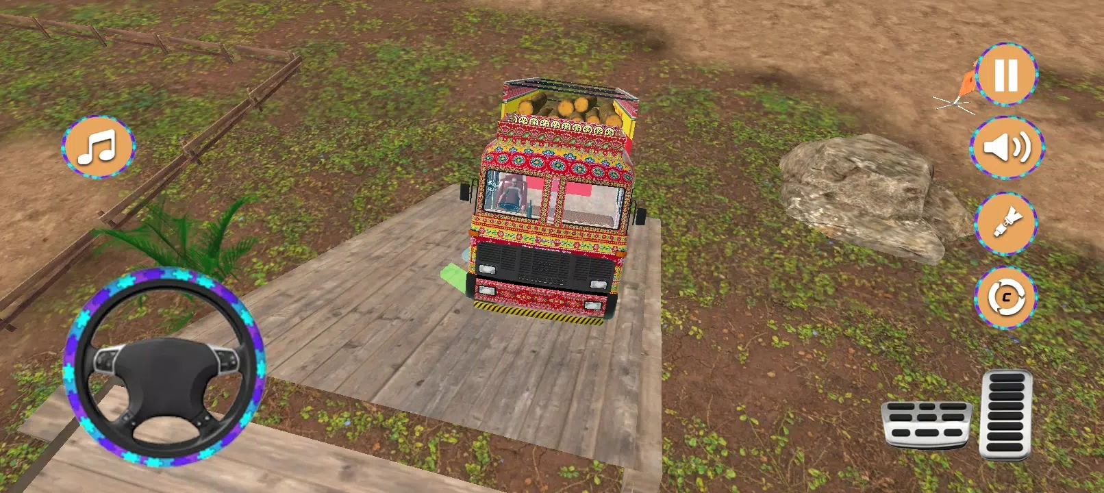 Hill Truck Simulator Games 3d Tangkapan skrin 2