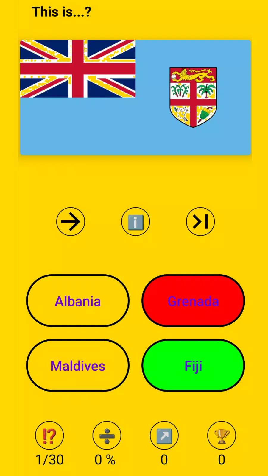 Super Flags! Flag Quiz Tangkapan skrin 1