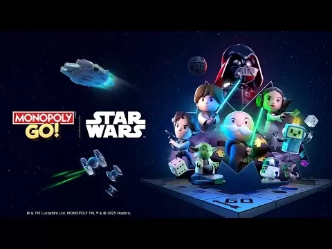 Monopoly GO s'associe à Star Wars pour un crossover épique à travers la galaxie