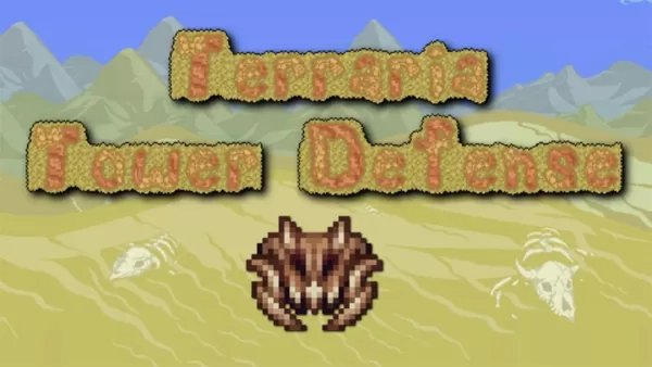 Terraria Tower Defense gameplay screenshot