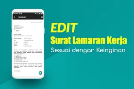 Surat Lamaran Kerja Instant Screenshot 1