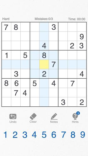 Sudoku-Classic Brain Puzzle Capture d'écran 2