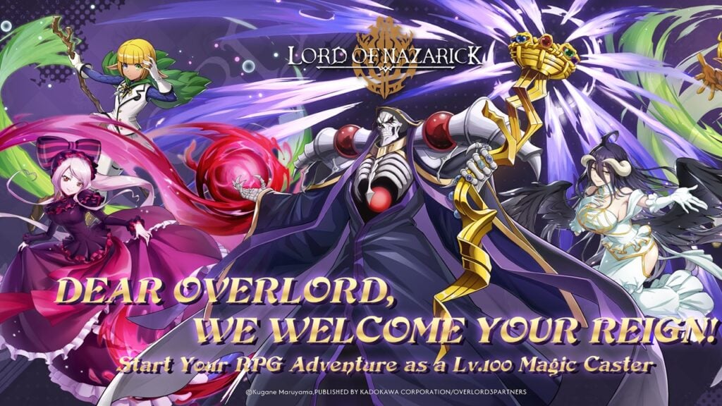 Crunchyroll kündigt Overlord-Handyspiel Lord Of Nazarick an, Vorregistrierung jetzt live