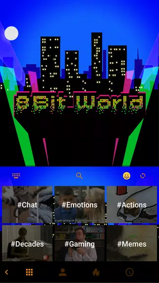 Fond de clavier bitworld Capture d'écran 2