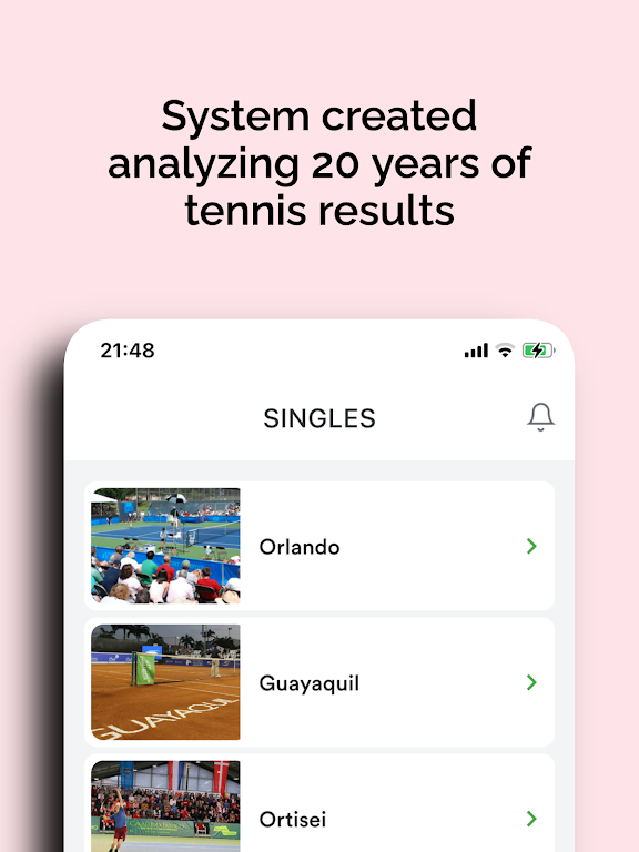 Bet Tennis Capture d'écran 2