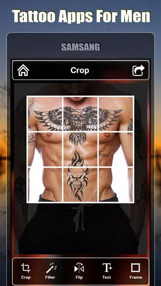 Tattoo design apps for men স্ক্রিনশট 1