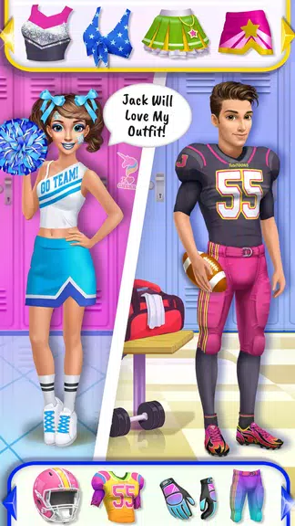 Hannah’s Cheerleader Girls Captura de tela 1