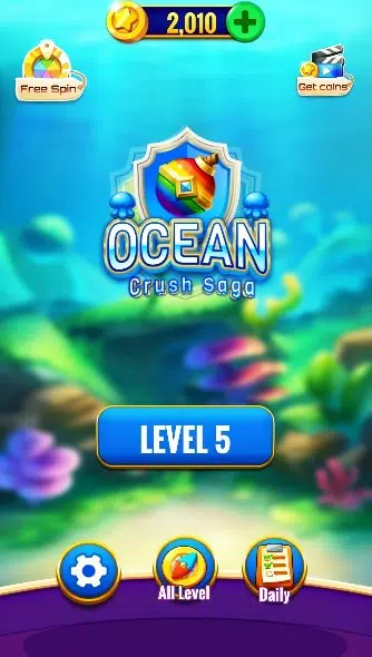 Ocean Crush Saga Screenshot 3