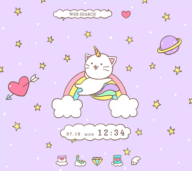 Caticorn Theme +HOME Screenshot 0