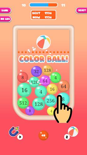 2048 Merge Balls Ảnh chụp màn hình 2