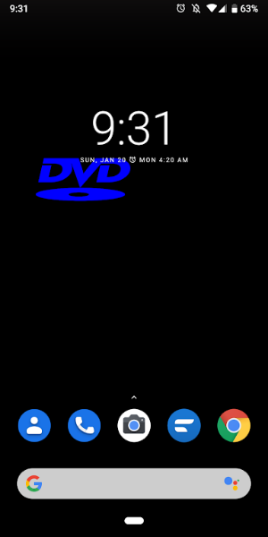 Bouncing DVD Screensaver Live ဖန်သားပြင်ဓာတ်ပုံ 1