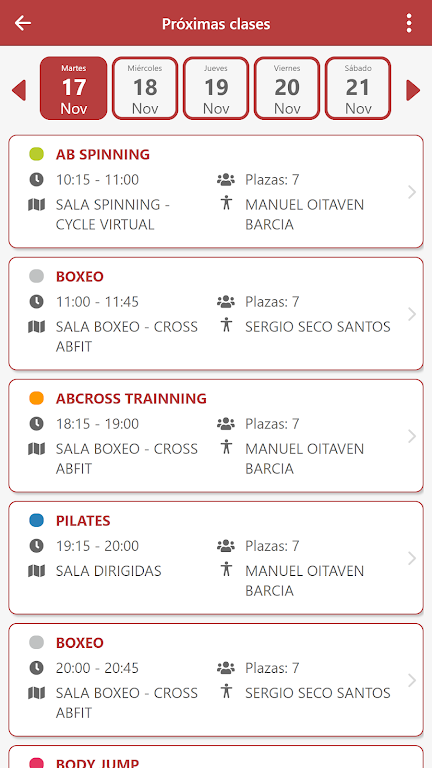 AB Fitness Tangkapan skrin 1