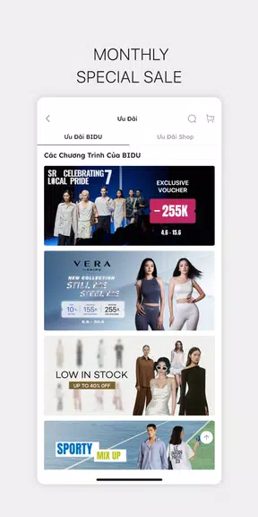 BIDU - Fashion & Shopping 螢幕截圖 2