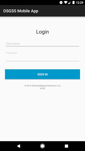 DSGSS Mobile App Schermafbeelding 0