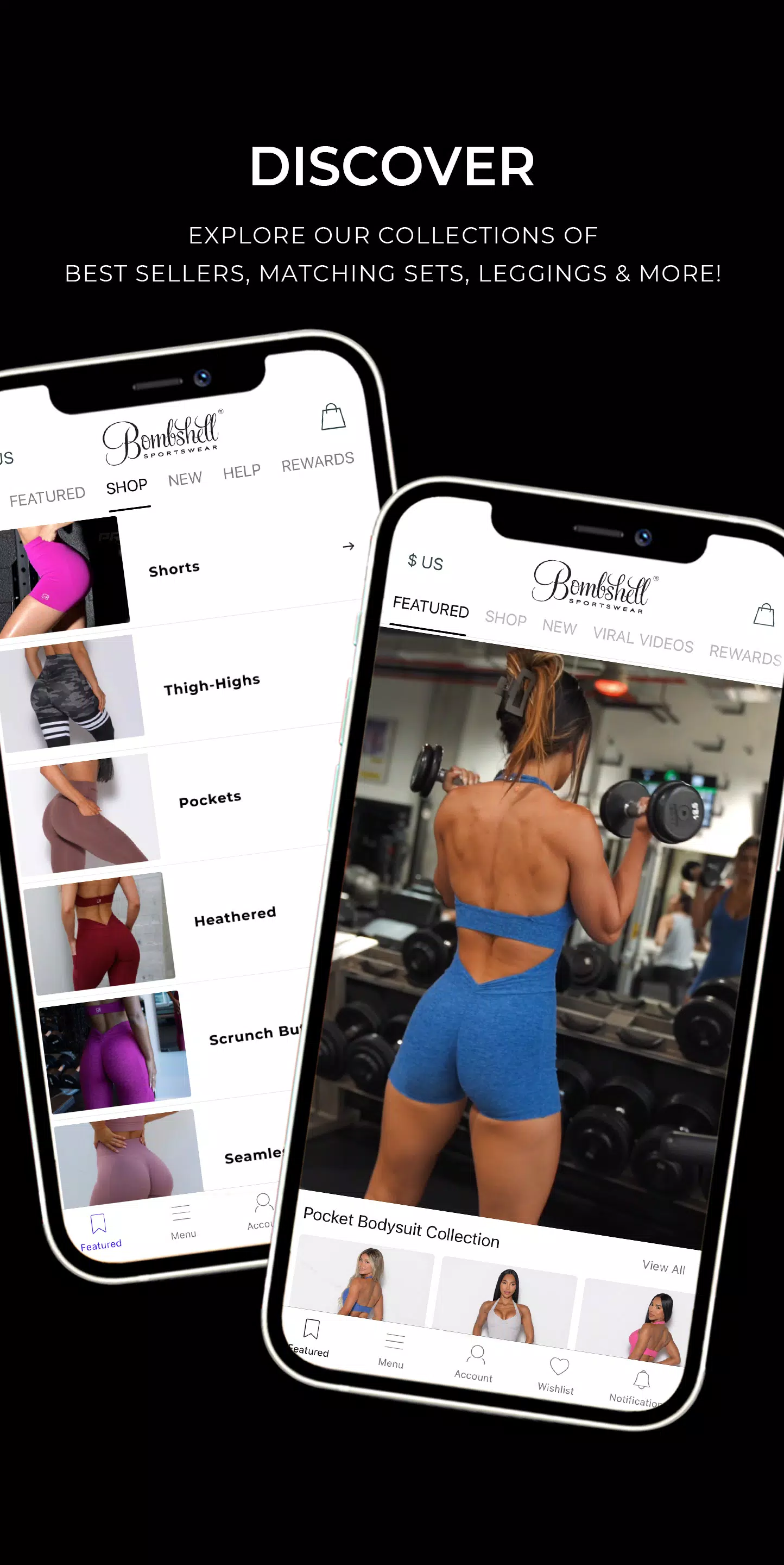 Bombshell Sportswear. 螢幕截圖 2