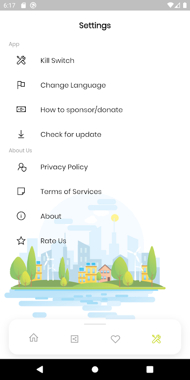 WrkzVPN スクリーンショット 1