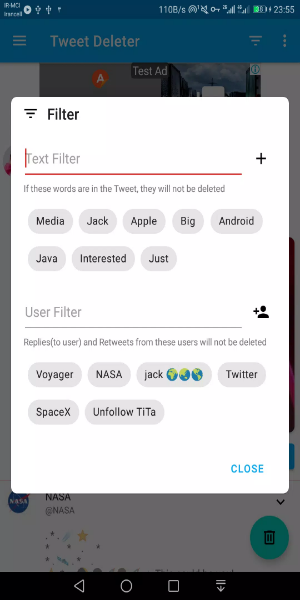 Tweet Deleter - Delete Your Tweets应用截图第1张