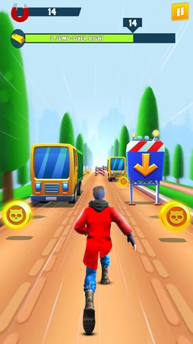 Subway Runner Game Capture d'écran 3