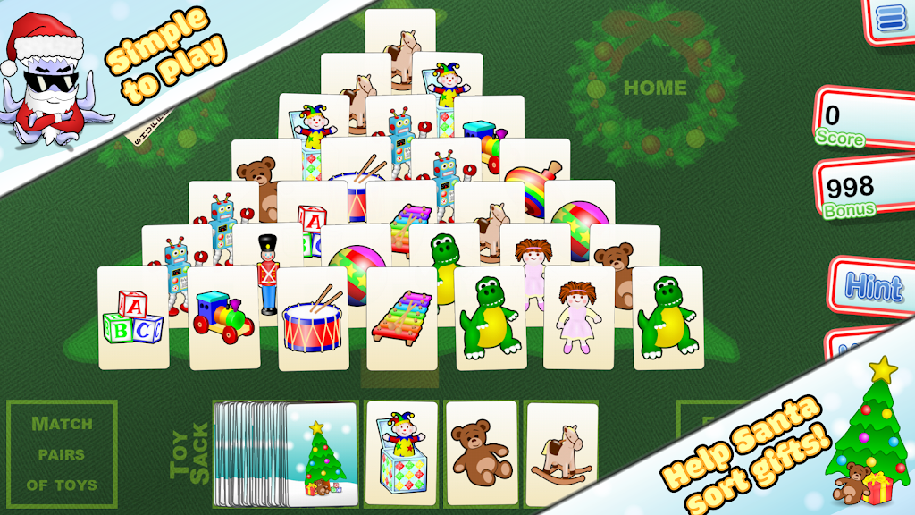 Christmas Tree Solitaire Ảnh chụp màn hình 0