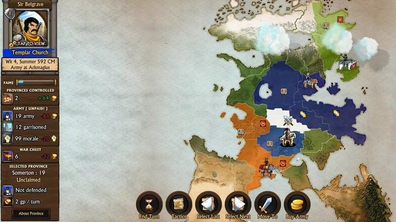 Swords and Sandals Crusader Re应用截图第2张