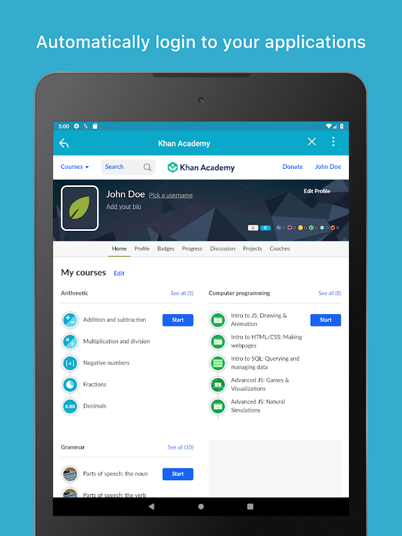 ClassLink LaunchPad Скриншот 3