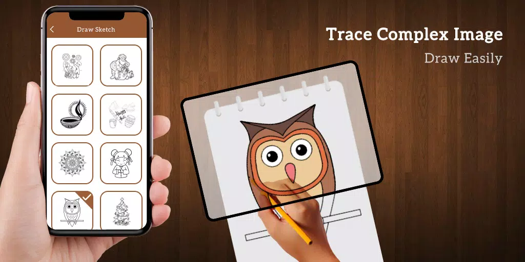 Draw Sketch - Copy Trace Draw Capture d'écran 1