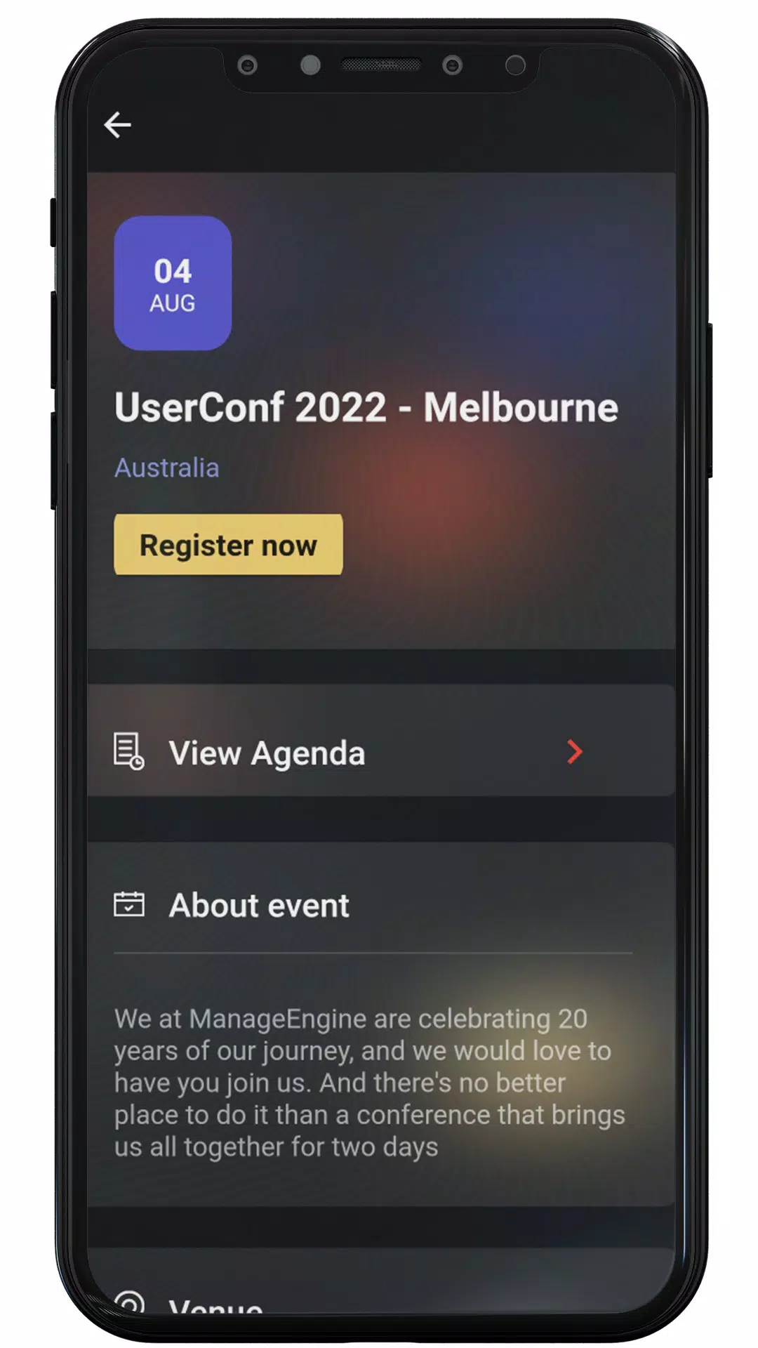 ManageEngine Events应用截图第3张