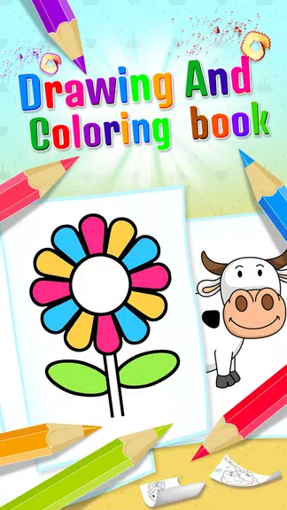 Drawing and Coloring Games Zrzut ekranu 1