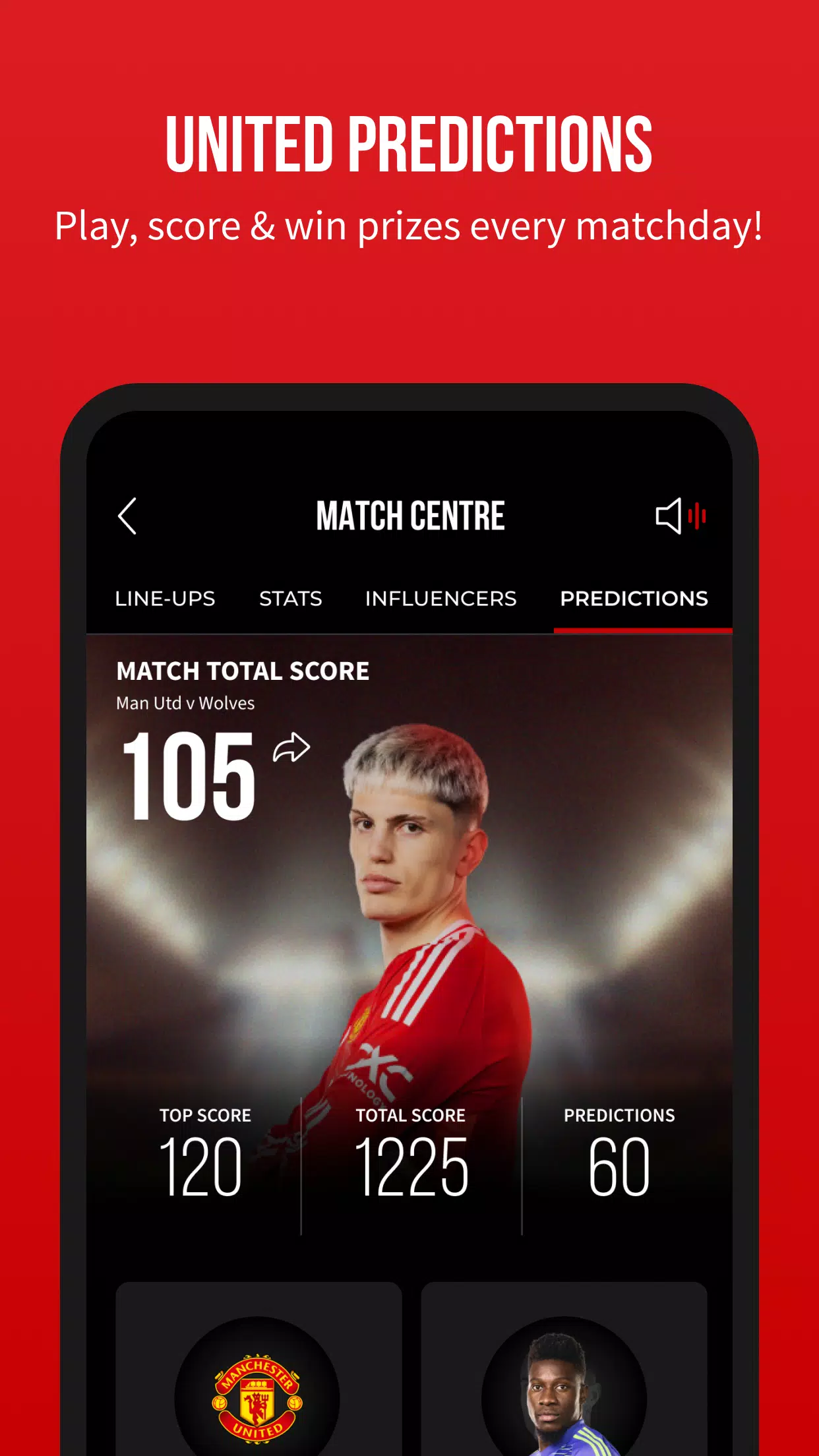 Manchester United Official App スクリーンショット 1