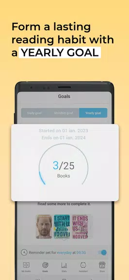 Bookly: Book & Reading Tracker Ekran Görüntüsü 3