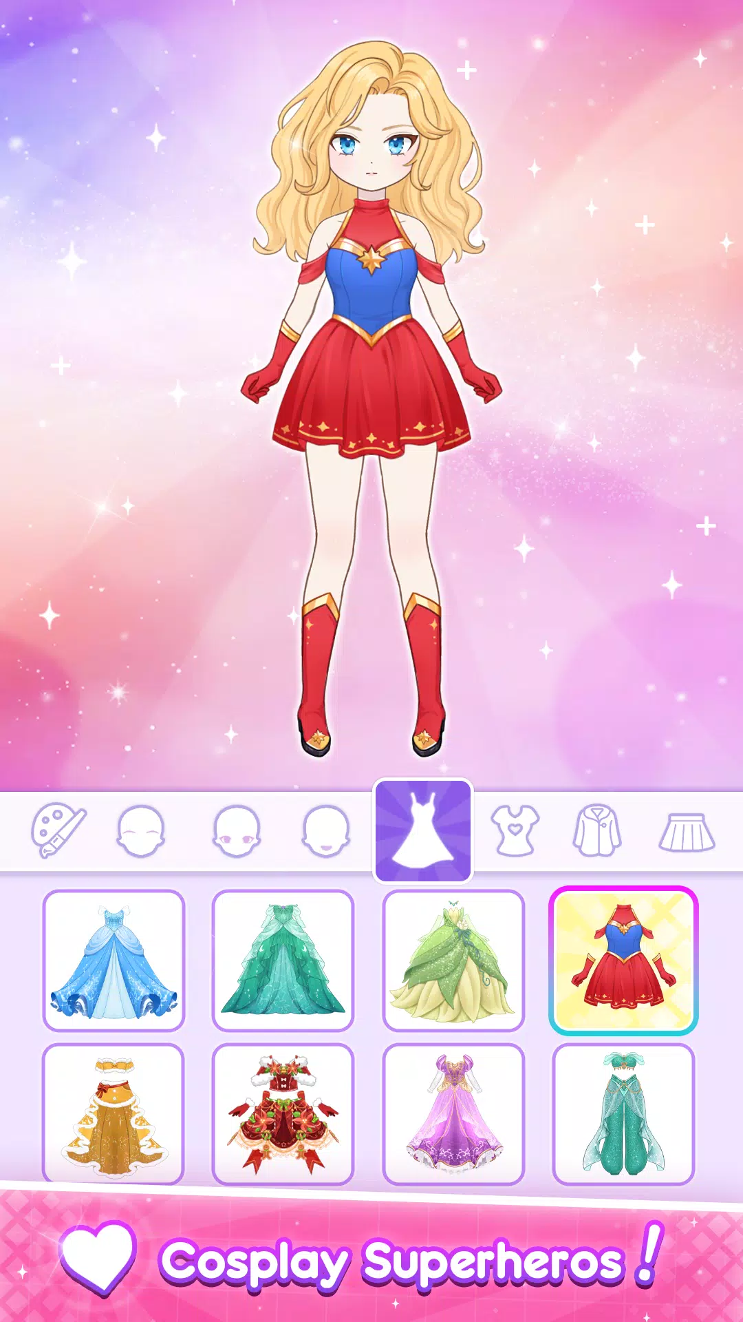 Anime Dress Up - Doll Dress Up Ảnh chụp màn hình 0