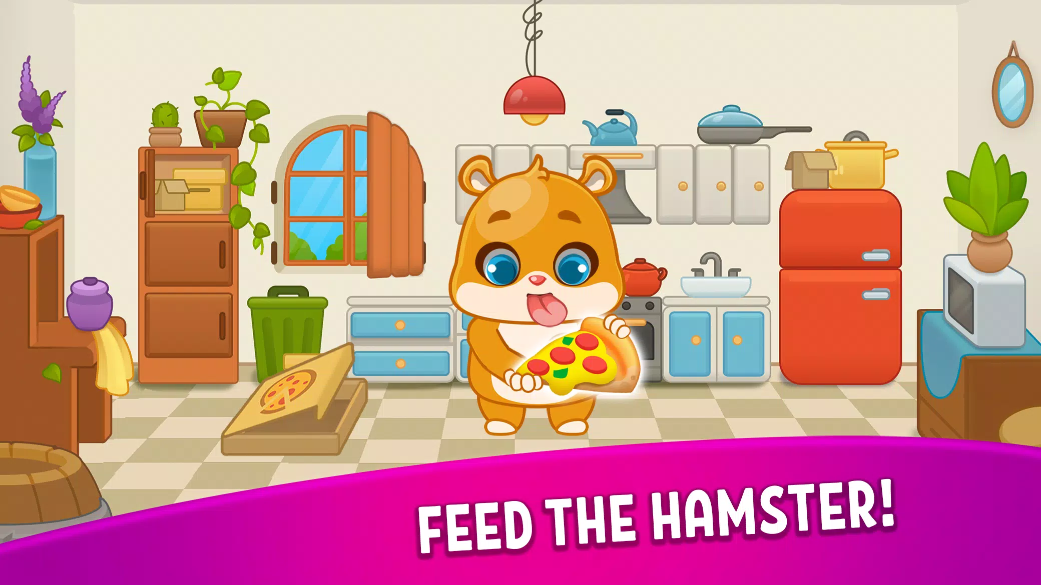 Schermata Hamster House: Kids Mini Games 1