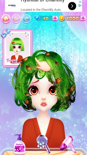 Fashion Hair Salon Games Screenshot 1