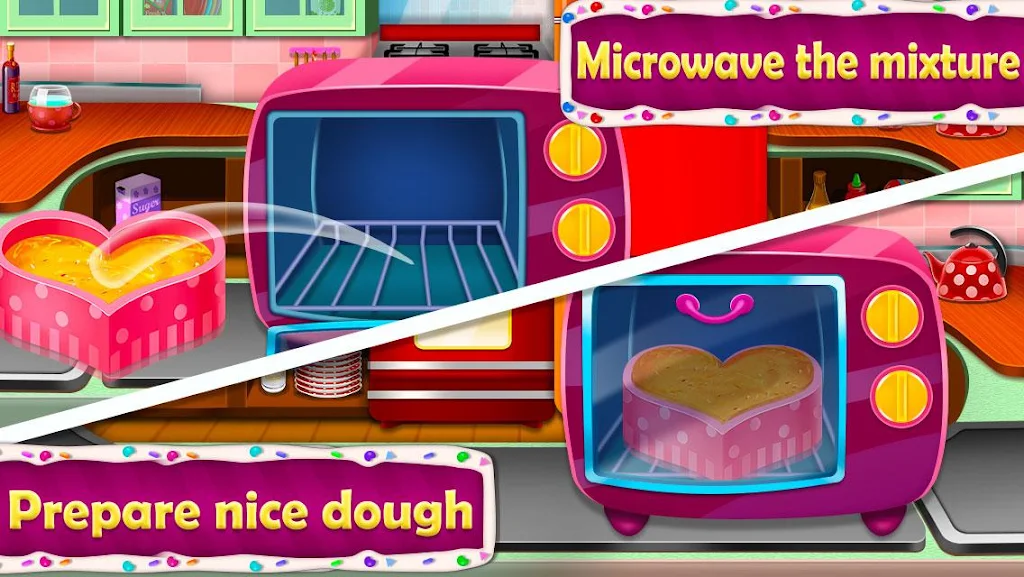 Cake Cooking & Decorate Games Screenshot 3