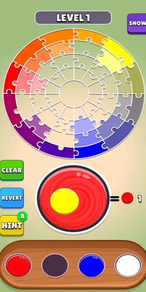 Color Merge Puzzle Screenshot 2