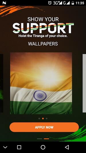 Tiranga App Screenshot