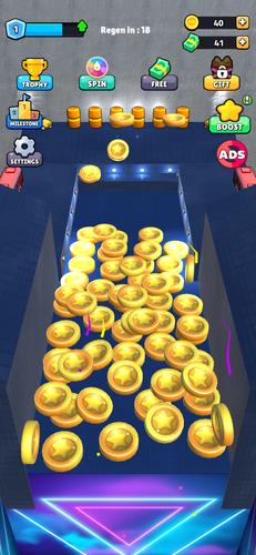 Coin Party Pusher Captura de tela 0