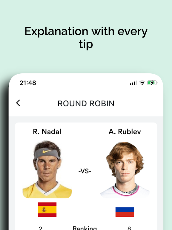 Bet Tennis Capture d'écran 3