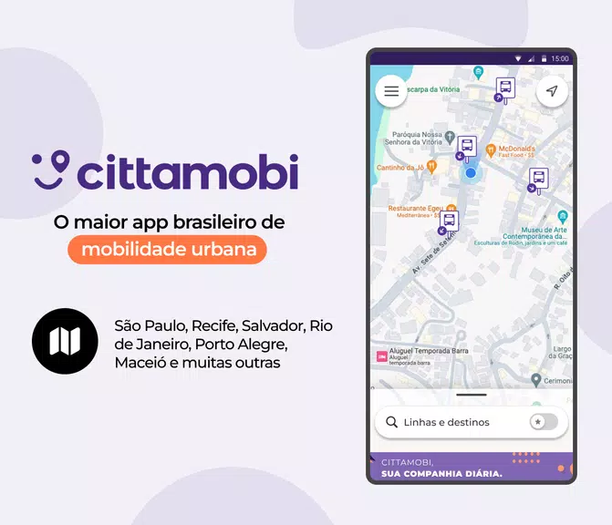 Cittamobi: Horários de Ônibus 螢幕截圖 0