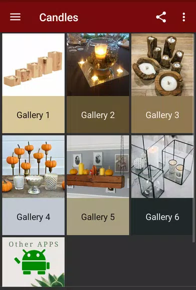 Candles ဖန်သားပြင်ဓာတ်ပုံ 0